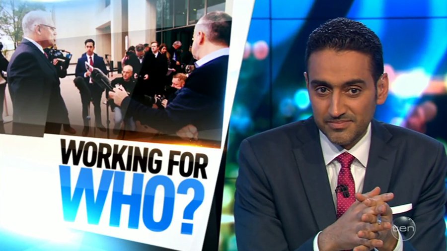 In the wake of the Opera House controversy, Waleed asks – who are your politicians really working for? #TheProjectTV