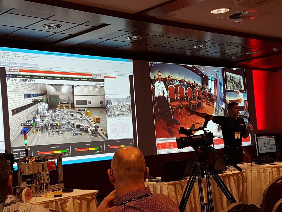 CougarAutoLtd's tweet photo. Great demo of #ThinManager with fingerprint authentication, RFID, Bluetooth, Shadowing, IO cameras #WOW #ROKTechED https://t.co/AJ2VBHD0pQ
