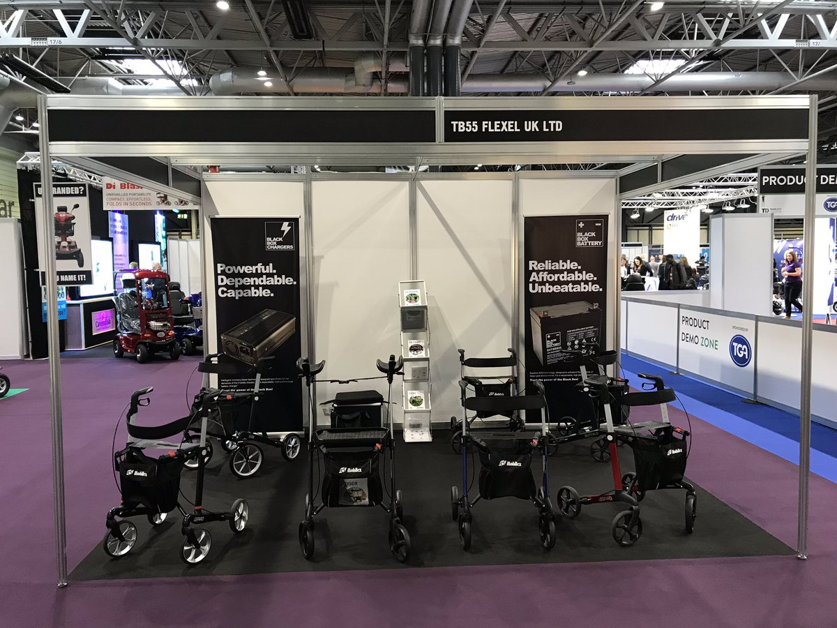So that’s <a href="/tradedaysuk/">Trade Days</a> over for another year. Thanks to all that visited and saw our new rollator range. We look forward to seeing them in your showrooms!
