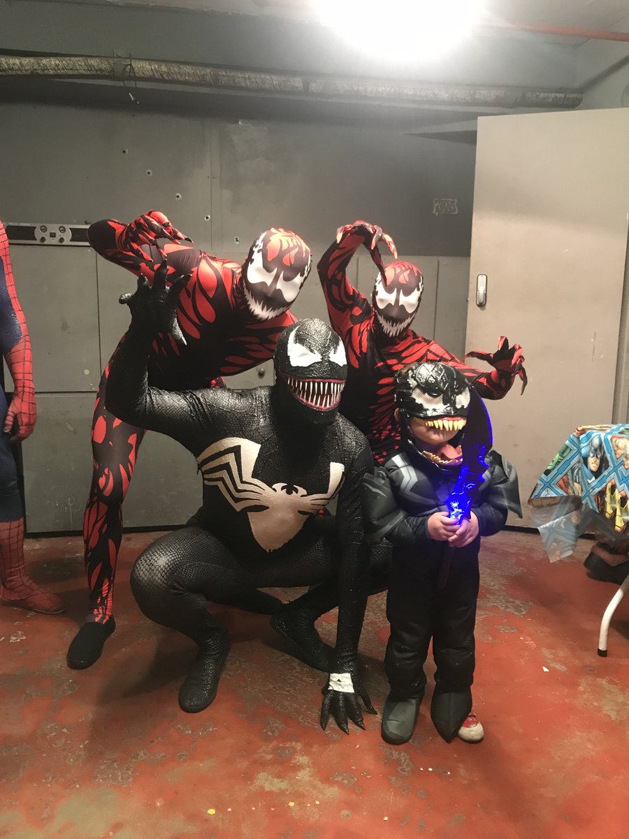 MakeAWishUK's tweet photo. 4 y/o Bobby's wish to meet his favourite superheroes came true last month🌟
Mum Debbie said "All I can say is WOW &amp; THANK YOU! The past few days have been amazing from start to finish. Bobby loved his wish, especially the superheroes"🌟#WishMoments #VenomMovie https://t.co/JtdzgYomlo