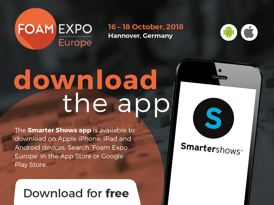 FoamExpo_EU's tweet image. There is only 1 week to go until the opening of #FoamExpo EU! Have you downloaded the official FREE app yet? The essential guide to planning your visit so that you don’t miss a thing! ow.ly/nArJ30m95DM