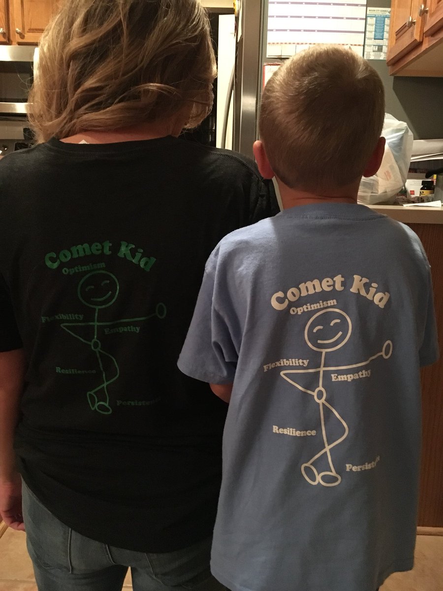 Comet Kids at school and at home together!
#MasonLearns