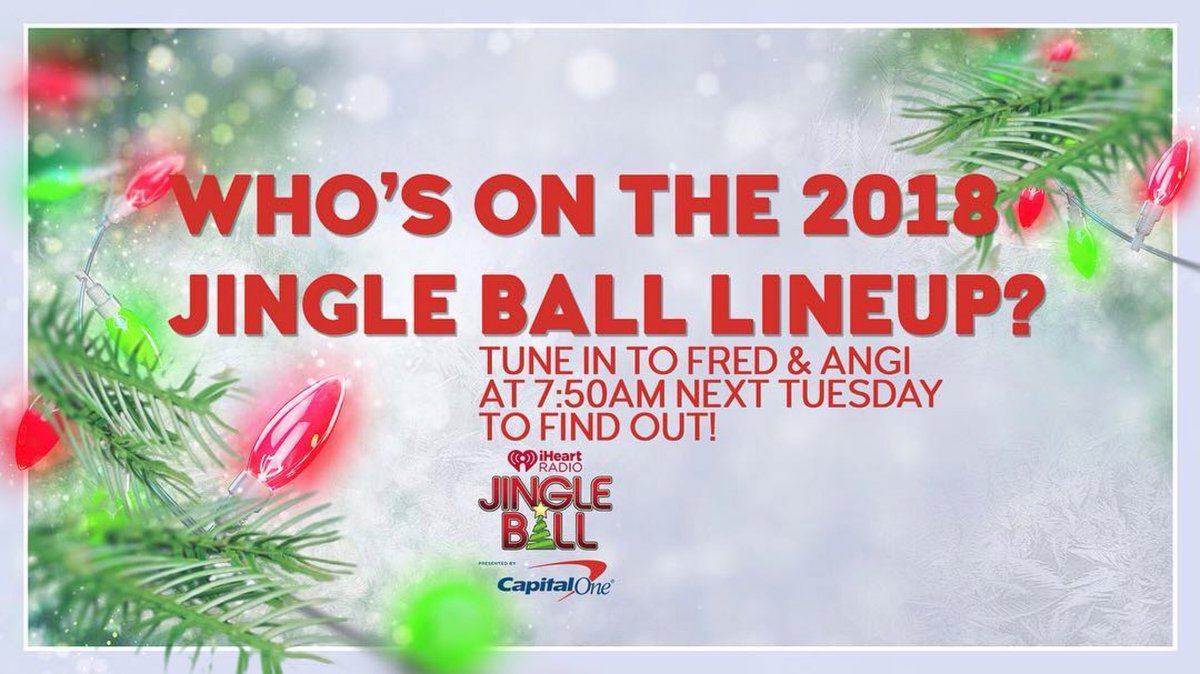 1035KISSFM's tweet photo. Who’s ready! #BestLineupYet #KISSFMJingleBall 👇🏽👇🏽👇🏽 https://t.co/Nuxz9FBZHb
