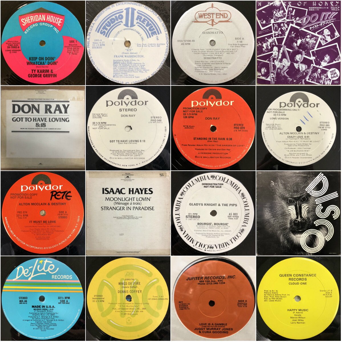 HMVrs_shibuya's tweet photo. 今週末10/13(SAT)の【DISCO/BOOGIE 12" SALE】

当店ブログの方に出品リストアップしております。是非、ご覧になってくださいませ♬

https://t.co/7U1cCS09t2

#disco #boogie #12inchsingle #garageclassics #loftclassics #danceclassics #usedrecord #hmvrecordshop渋谷 https://t.co/dZk43ubQTf