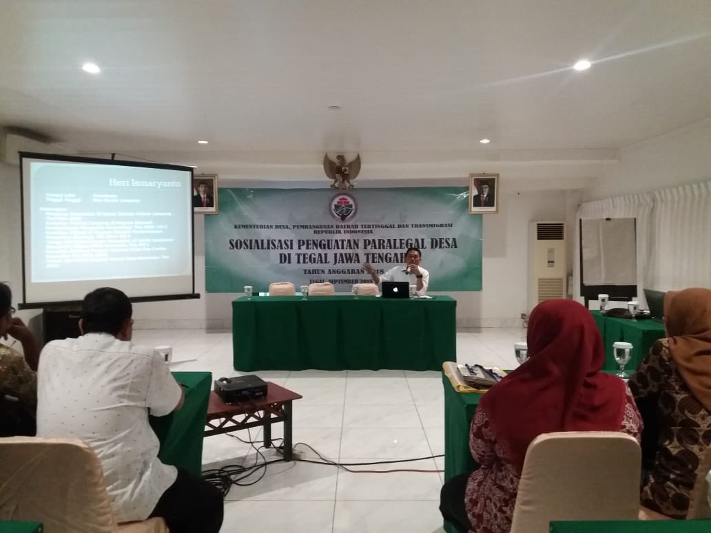 Peran Paralegal mengarah masyarakat ingin pemahaman soal hukum...