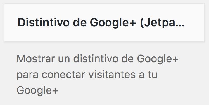josecontic's tweet photo. Señores y señoras, acuérdense de retirar este widget de su zona de widgets de WordPress si lo están usando. https://t.co/CDuA4ldlss