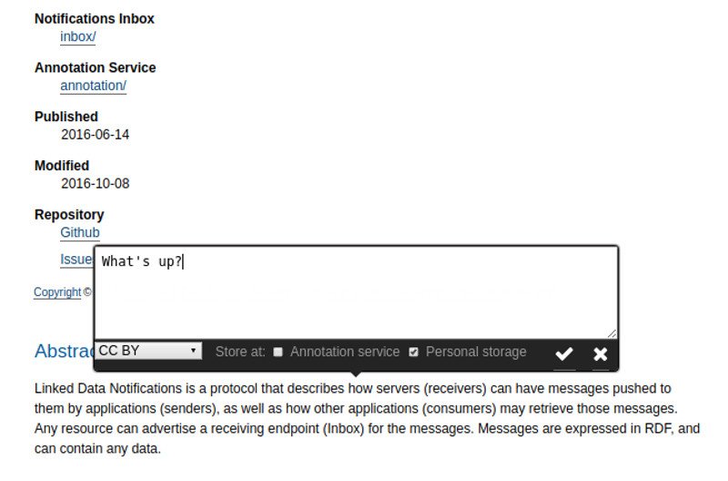 csarven's tweet image. #BeilsteinOS_Symposium presentation on dokieli: A Decentralised Read-Write Web Application csarven.ca/presentations/…

dokiel.li
#LinkedResearch #OpenScience