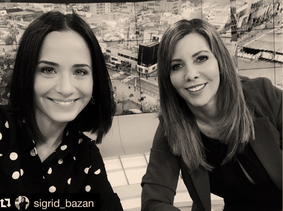 ItaloCostaGomez's tweet photo. @sigridbazan y @MaritereBraschi están juntas esta semana desde muy temprano para acompañarlos durante el desayuno mientras los informan. Dos estilos distintos en perfecta armonía. 

Empieza #90Matinal por la señal de siempre.
Somos noticias. Somos familia. 
Somos @Latina_pe. https://t.co/MGVmGpjG2G