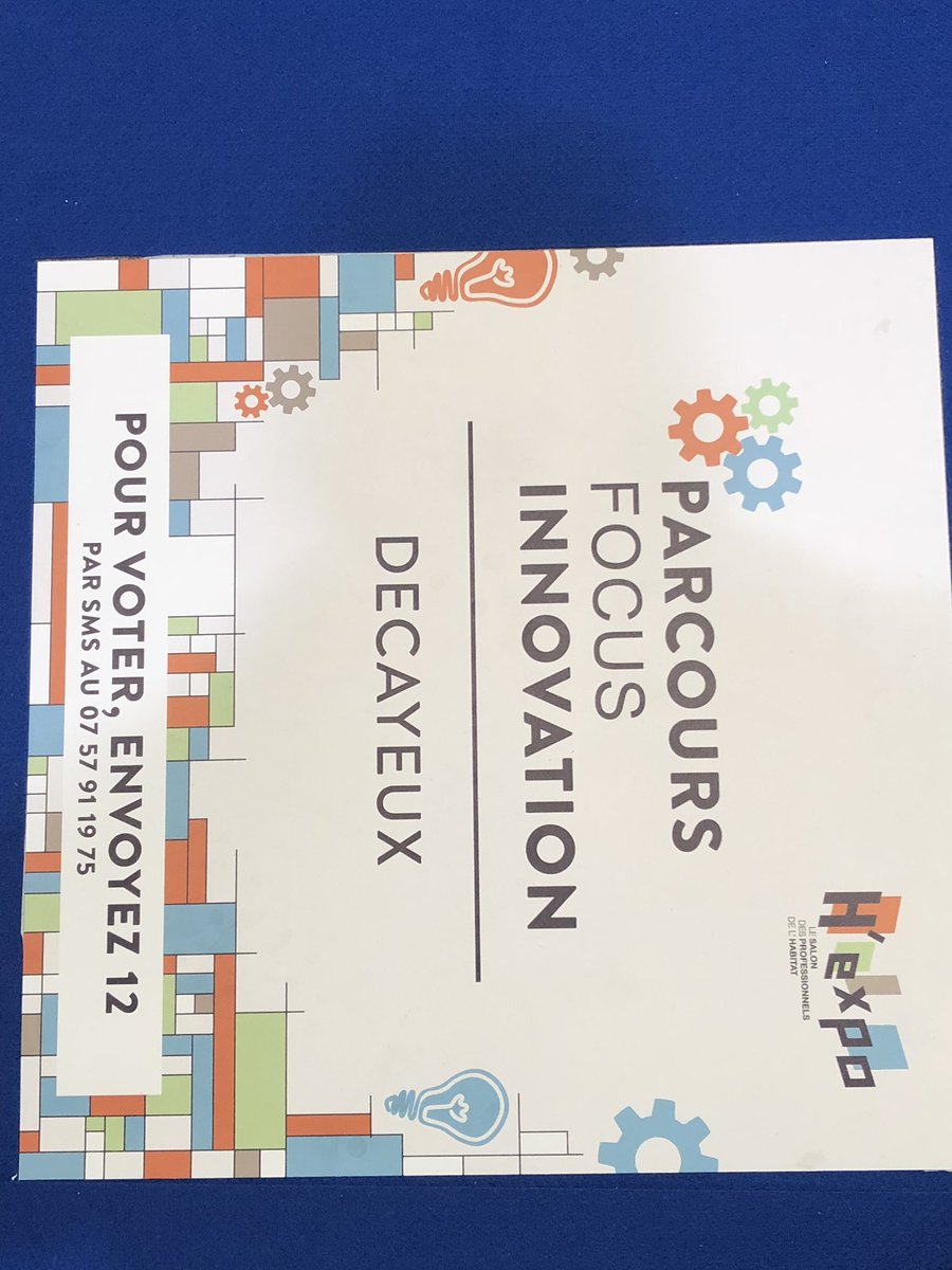 DecayeuxS's tweet photo. Soutenez notre projet @mycolisbox  sélection #Innovations congrès @UnionHlm de Marseille  en  envoyant 12 au 0757911975 @DADLtd @DADDecayeux Toujours une innovation d’avance ! https://t.co/T22OAh9c7x