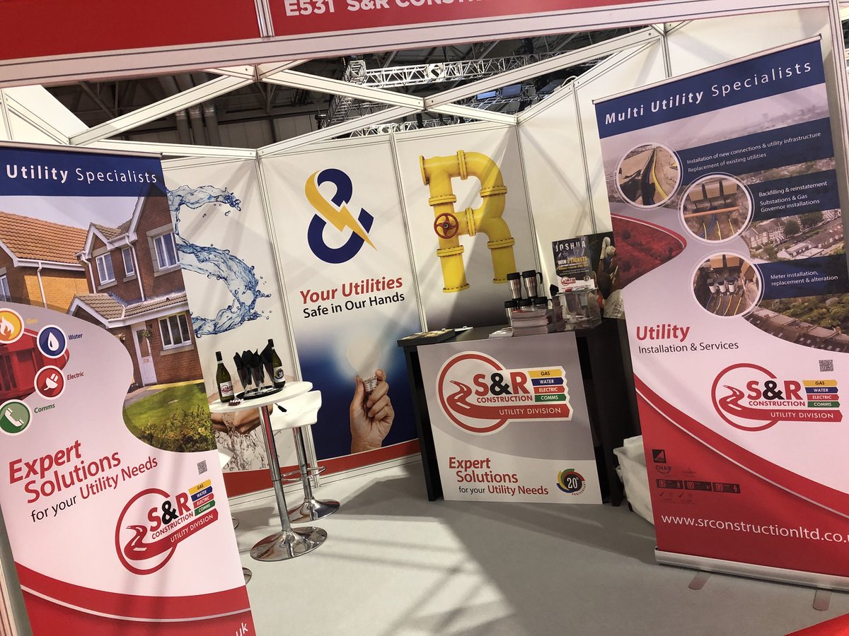 sr_constructltd's tweet image. Come and see us at UK Construction NEC stand E531 !! HAPPY HOUR 12-2 sandwiches, cakes &amp;amp; prosecco 🍰 🥂 &amp;amp; WIN 2xtickets to Anthony Joshua next fight Wembley stadium April 2019!! 🥊