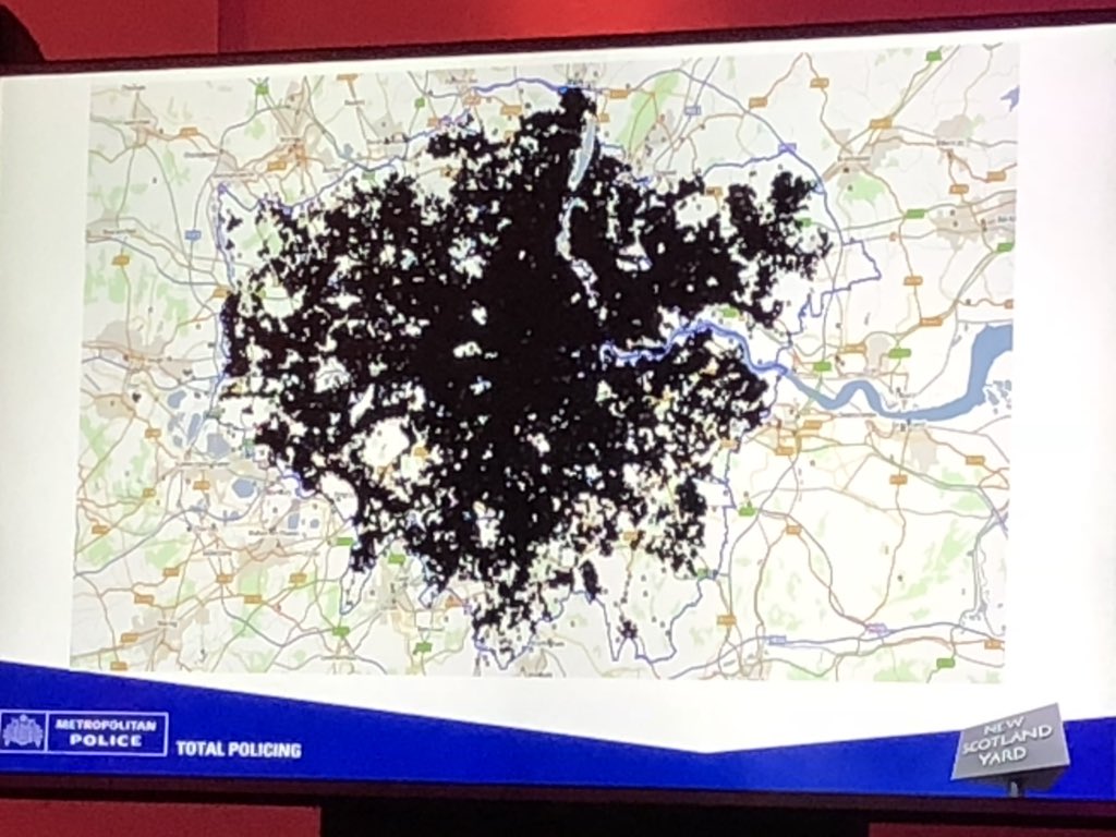 jeffwinter1's tweet photo. London police department power users of @PitneyBowes mapping and data tools. Allows real time analysis based on location, time of day, type to help communicate to the public and develop smarter policing strategies. #FreeyourGIS #everythingisaddressable https://t.co/2pj0CbAL3d