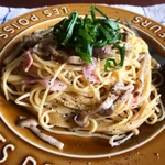 この手間でホントに!？ってほど美味しいらしいwきのこのコンソメバター醤油スパのご紹介!