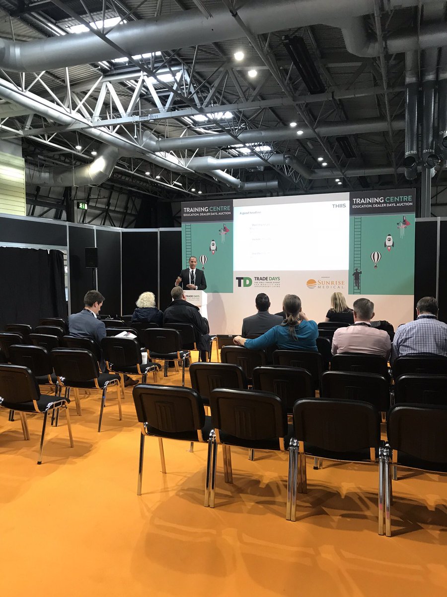 <a href="/tradedaysuk/">Trade Days</a> Day 2:
<a href="/wwwthiiscouk/">THIIS Magazine</a> Managing Editor, Calvin Barnett giving his well received speech on How to create press releases that work.