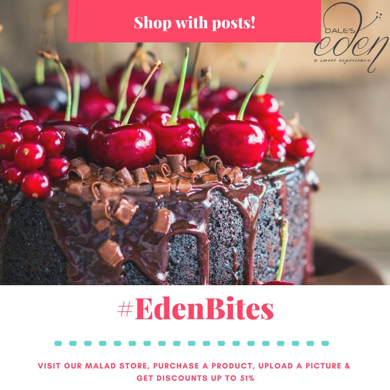 daleseden's tweet photo. #TweetShop by Dale's Eden
Offer expiring on 10th October, hurry up! #EdenBites
.
.
#TuesdayMotivation https://t.co/QIJeaVSZTL