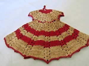free vintage crochet doll dress patterns