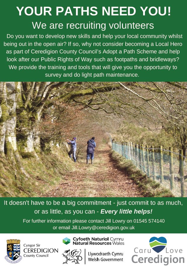 Do you want to develop new skills and help your local community whilst being out in the open air? ow.ly/x0TI30hEfB0