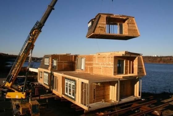 IndiaGreenBldg's tweet image. The Next Generation of Housing – Prefabricated Homes buff.ly/2LWX8ow @Bensonwood @LivingHomes @TopsiderHomes @modularhomesinc #prefab #prefabricated #buildingscience #modular #buildingdesign #greenbuilding #sustainability #affordablehousing #building #construction