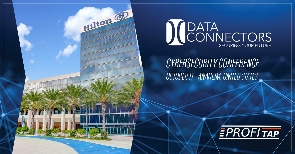 Profitap's tweet image. Stop by #Profitap booth at @DataConnectors Anaheim on October 11 to discover how our network TAPs and portable packet capture devices #ProfiShark can give you complete visibility and access to your network 24/7. Register now  ➡ hubs.ly/H0f3dX90 #infosec