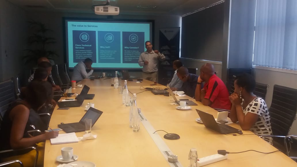 IvanizaCdA's tweet photo. Cisco Collaboration and Services Training session at #Comstor today. #WhyCCI #WhyCisco #Icebreaker https://t.co/9B7fmmdPw6