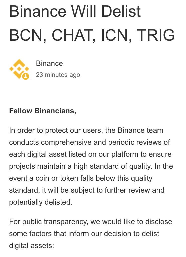 cmc__2's tweet photo. Новый CoinMarketCap 2.0 🗣

Биржа Binance делистит альткоины⚠

#BCN
#CHAT
#ICN
#TRIG

#coinmarketcap2 #cmc2 #cmc2pro https://t.co/KZurq5u2Hn
