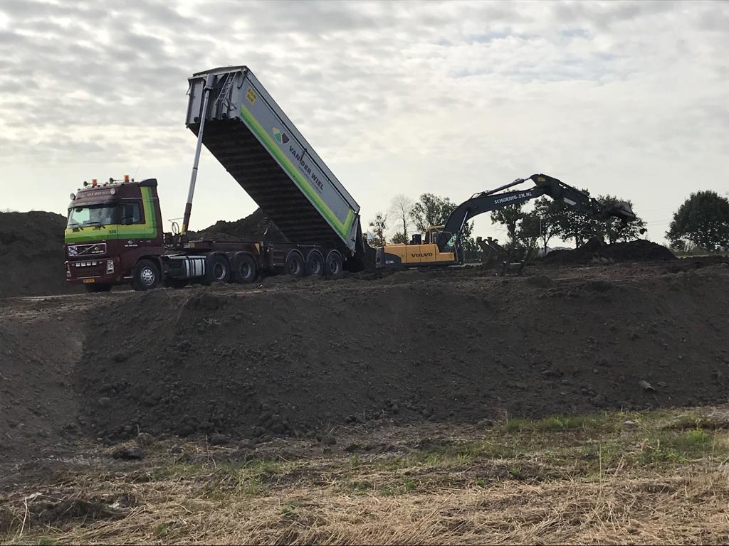 Van der Wiel Infra en Milieu BV is in opdracht van DBG bouw- en reststoffen gestart met het verwerken van circa 45.000 m3 grond voor het ophogen van een kavel aan de Madepolderweg te Westerbroek. Wederom een mooi project voor de Van der Wiel bedrijven!#samenmakenweerwerkvan