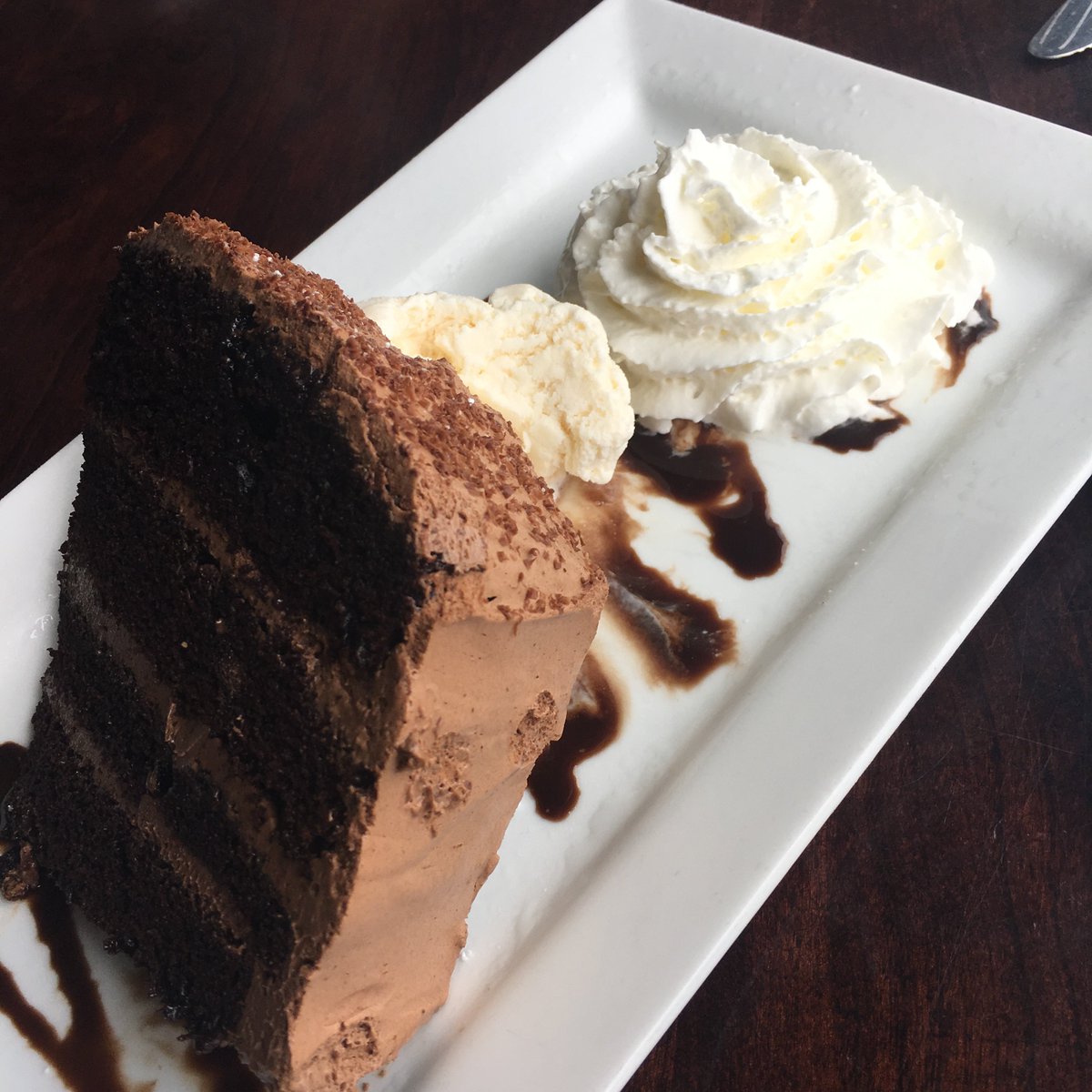 SheasRiverside's tweet photo. Chocolate dessert is a must. #SheasRiverside #EssexRiver #VisitEssex #EssexDining #FreshSeafood #RiverViewDining #DessertTime #Homemade #ChocolateCake https://t.co/au4hwJHhLr