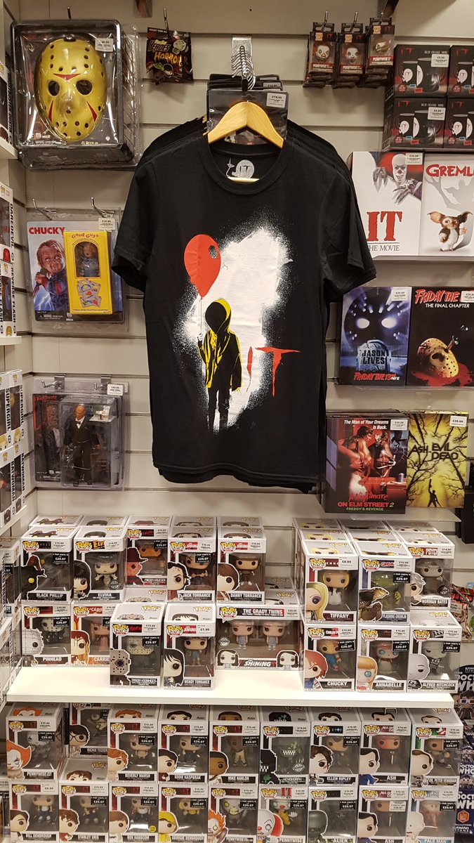 ForbiddenPlanet's tweet photo. Horror goodies (baddies?) at #FPCroydon! ๐ https://t.co/1g1Ktk0VTd
