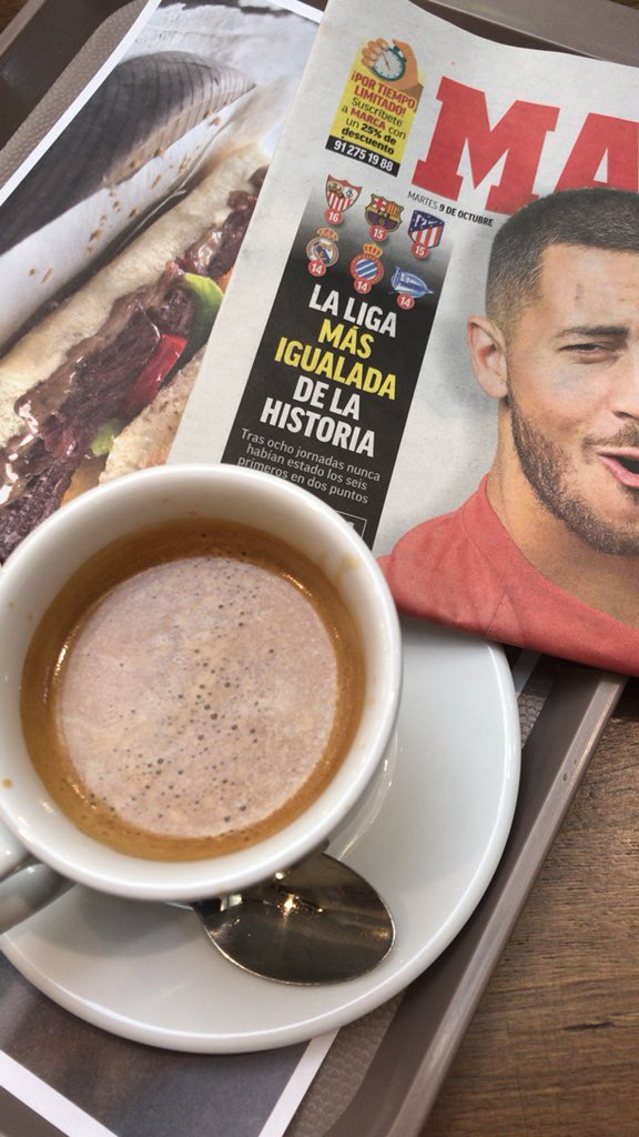 anitacobos's tweet photo. Desayunar como líder durante las dos próximas semanas... (de momento)
¡Buenos días! https://t.co/cp0YCGri0z
