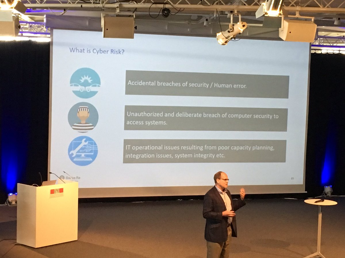 hdep's tweet photo. Qu’est ce qu’un Cyber risque ? #CyberSecurity #cyberrisk #swisscom #ConnectedEvent #swissReInstitute #JeffBohn https://t.co/s2hCNtcAGj