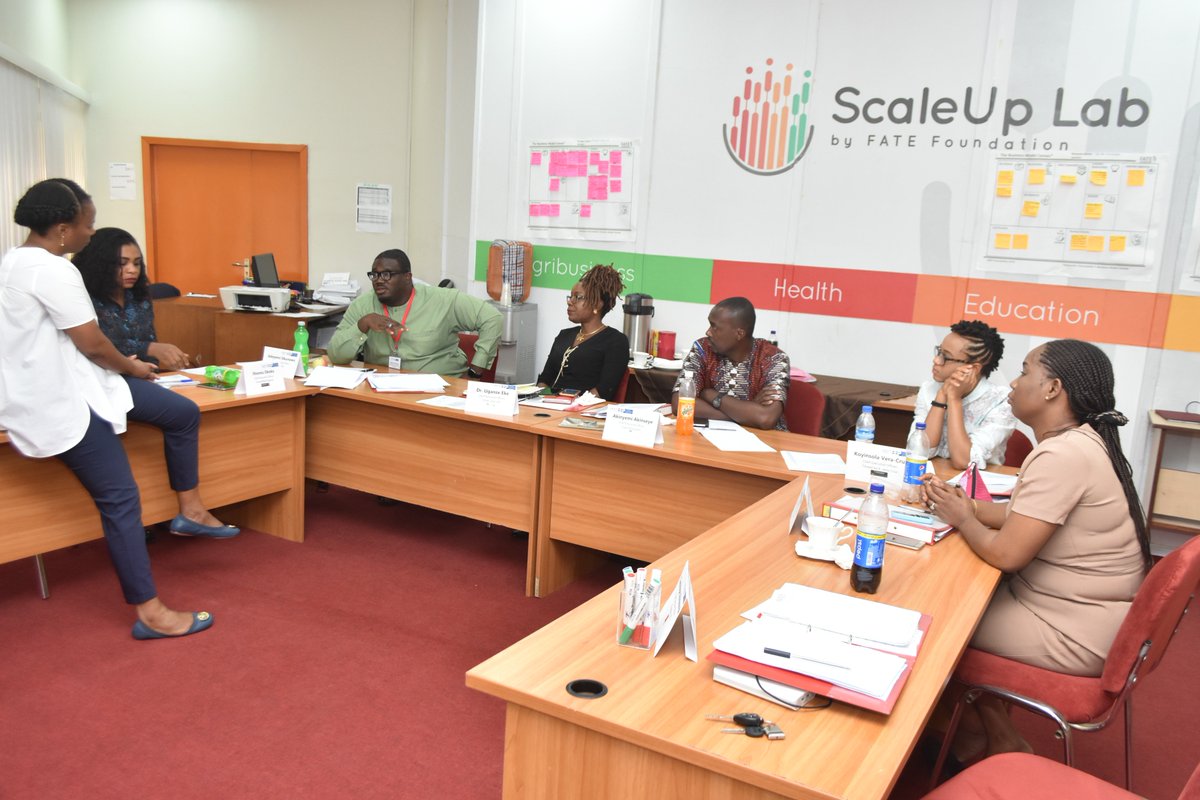 FATEFoundation's tweet photo. Your company is only as good as your team & its success depends on the quality of the employee also. Morayo Oyeleke, Head Learning & Dev. @UNIONBANK_NG led our #EEP23 entrepreneurs through “Key Strategies to Recruiting and Retaining High Performance Employee” session yesterday. https://t.co/z6GyMDG1Al