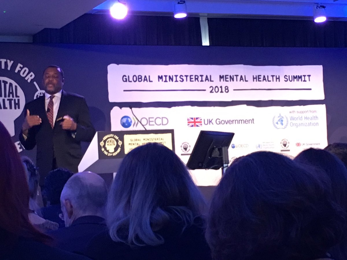 Inspiring talk by Arthur Evans on how a whole society approach to preventing and treating #mentalhealth problems in Philadelphia leads to sustained recovery and reduced healthcare costs #GlobalMHSummit #TimeToAct