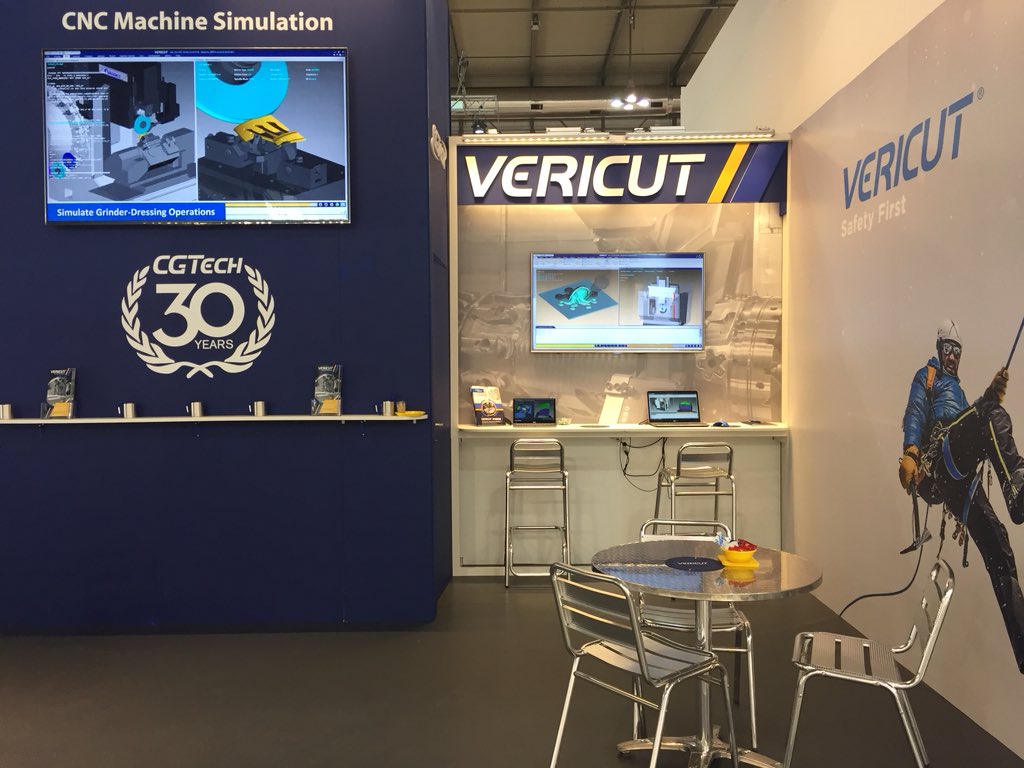 CGTech_Italia's tweet image. Padiglione 13 Stand A34 @31BIMU Da oggi fino a sabato 13. Vi aspettiamo!!! #VERICUT #CGTech #CNCSimulation