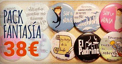 Creatuschapas's tweet photo. Nuestro Pack Fantasía es un regalo perfecto para los novios el día de su boda. 100 chapas preciosas de 50mm, un detalle único. #chapas #bodas #chapasmolonas #novias #detalles #merchandising https://t.co/LXwvMKj4CB