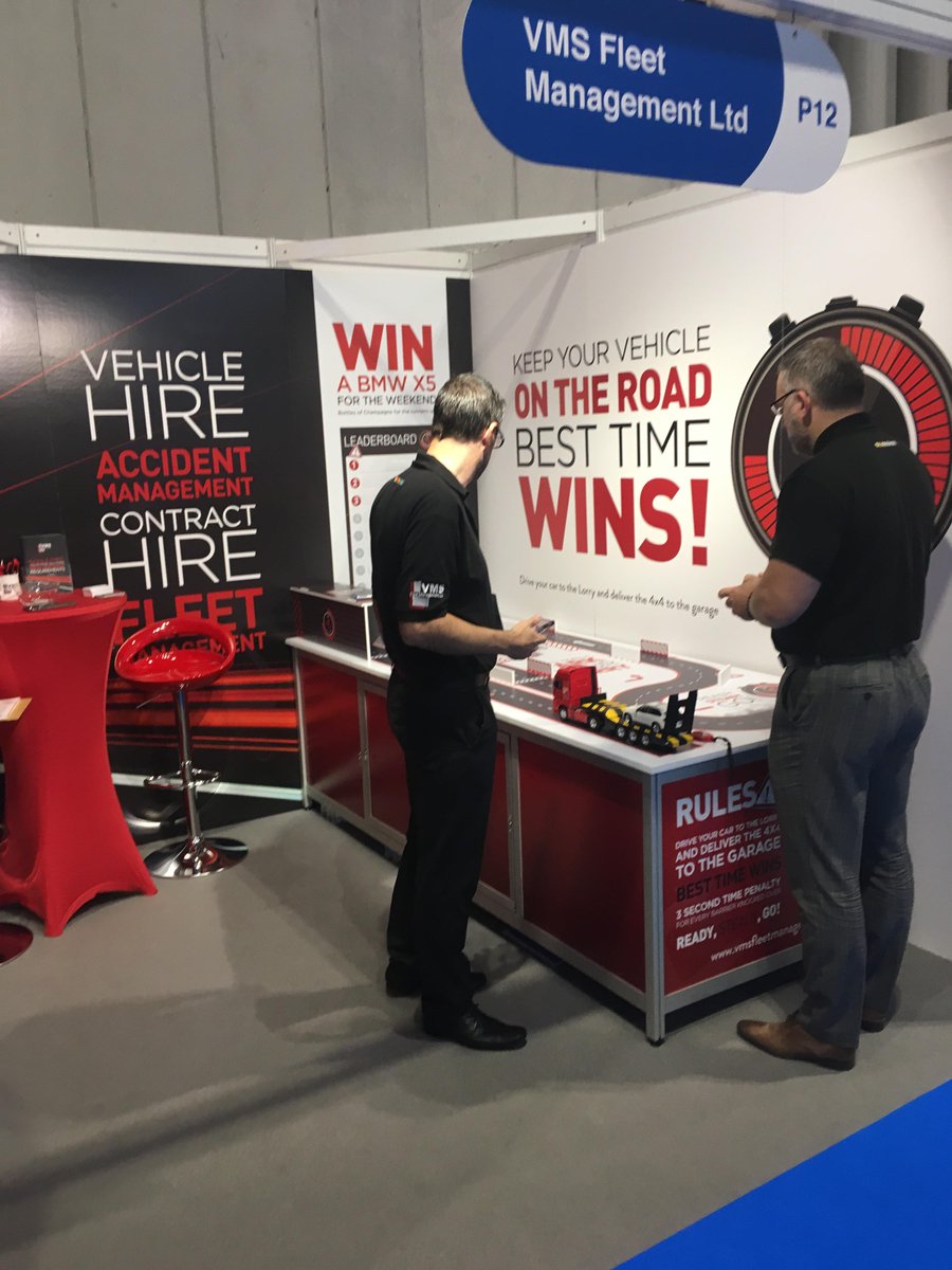 VMSVehicleHire's tweet photo. At @FleetLive this week? Come to visit our stand and take on our challenge to win exciting prizes! Stand P12 @_FleetNews  #FleetFun #Competition https://t.co/Yb7QclmCtS