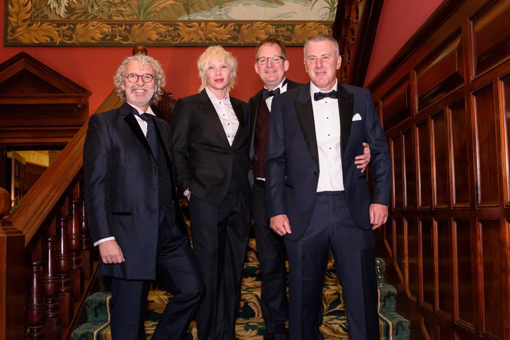 McCannbespoke's tweet photo. All four of our clients at their CWB annual conference, all wearing McCann Bespoke Evening attire. Latest edition to the McCann club is bespoke ladies suit #handmadesuits #bespokesuits #menswear #ladieswear #eveningwear #dinnersuits #bespoke #handmade #ladiessuit https://t.co/0x4qk3epdz