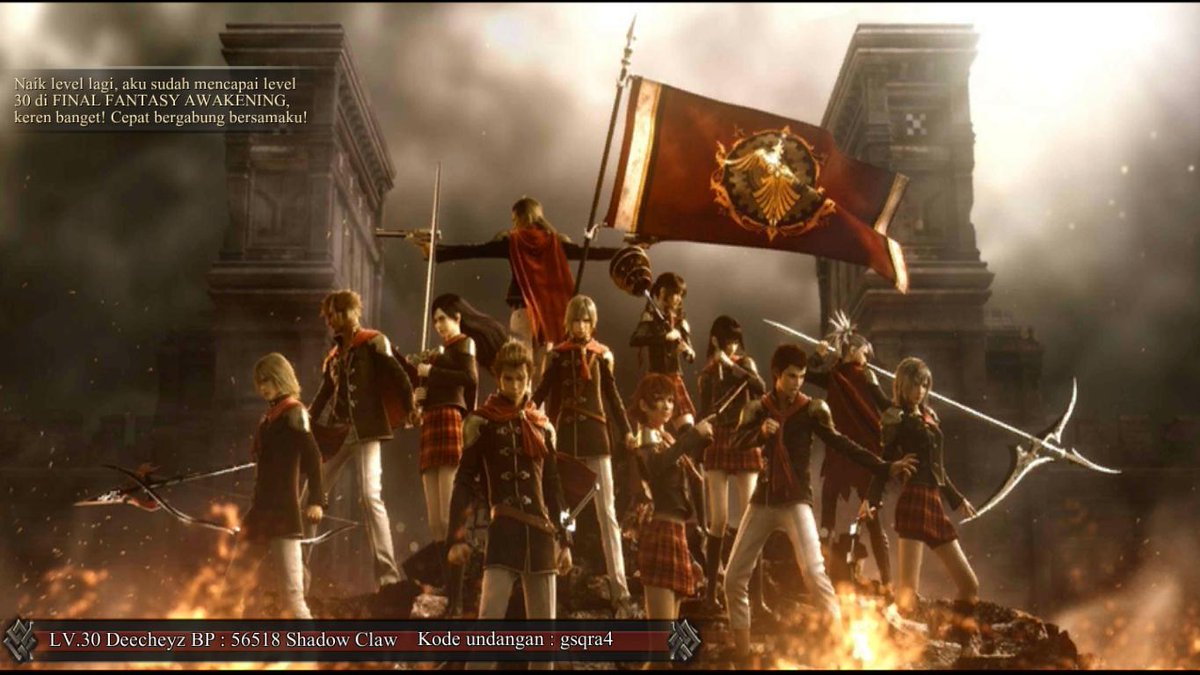 Dechozh666's tweet photo. Aku lagi main FINAL FANTASY AWAKENING lho,  gabungan main yukz!  https://t.co/35LFDxhMi7 https://t.co/SYTTsZRxCQ