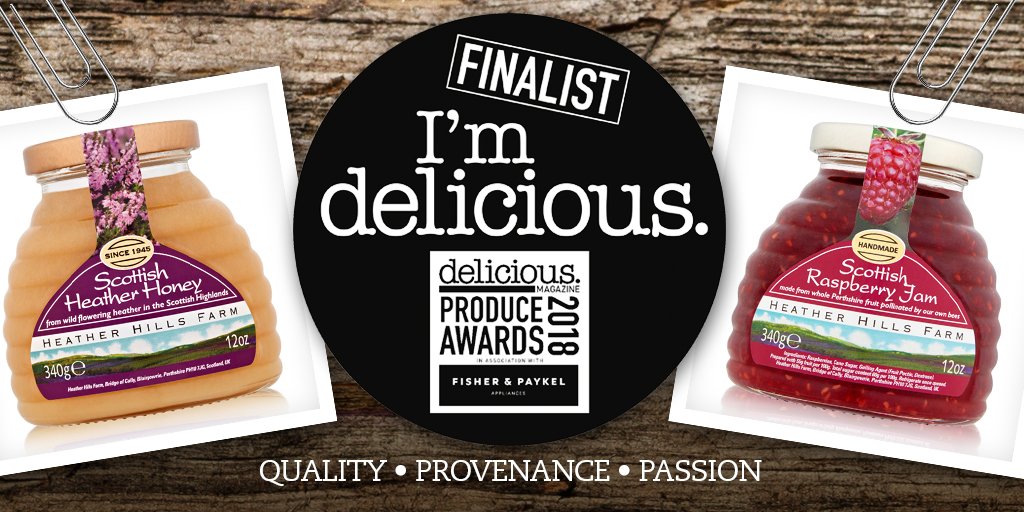 It's the #finals of <a href="/deliciousmag/">delicious. magazine</a> #produceawards18 @boroughmarket today - so excited for our #Scottish #Heather #Honey &amp; #Scottish #Raspberry #Jam to have made it - good luck everyone! <a href="/Mrcspies/">💙8x 💉🏴󠁧󠁢󠁳󠁣󠁴󠁿🇪🇺🇵🇸😷 #WhyNotScotland</a> <a href="/DevenickDairy/">The Tin Coo</a> @ArdrossFarmShop <a href="/Creelers2/">Skipness Smokehouse</a> @eat_scottish <a href="/RockRoseGin/">Rock Rose Gin</a> <a href="/CharlieBarleys/">Charles Macleod Butchers</a>