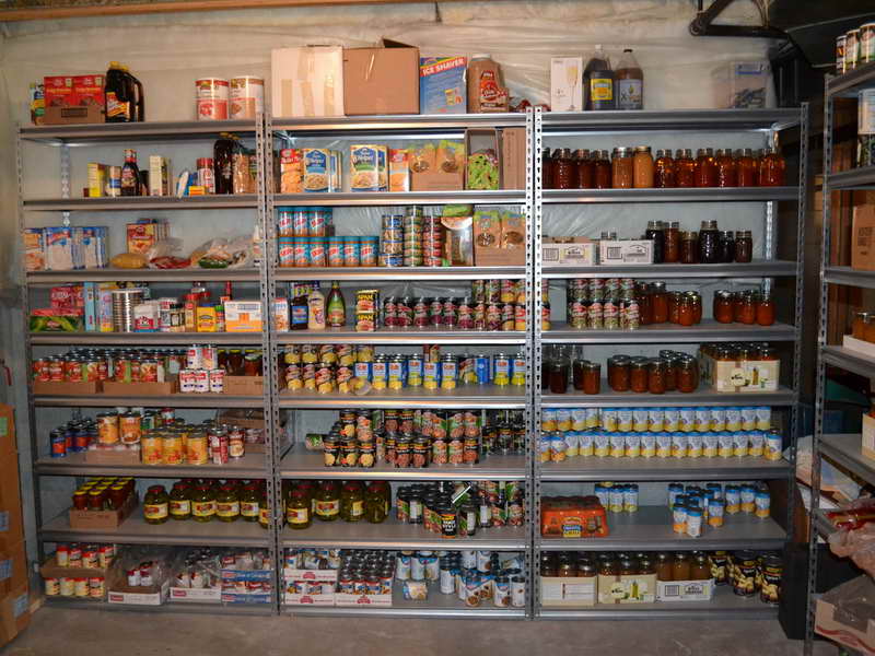 Food Storage Shelves
