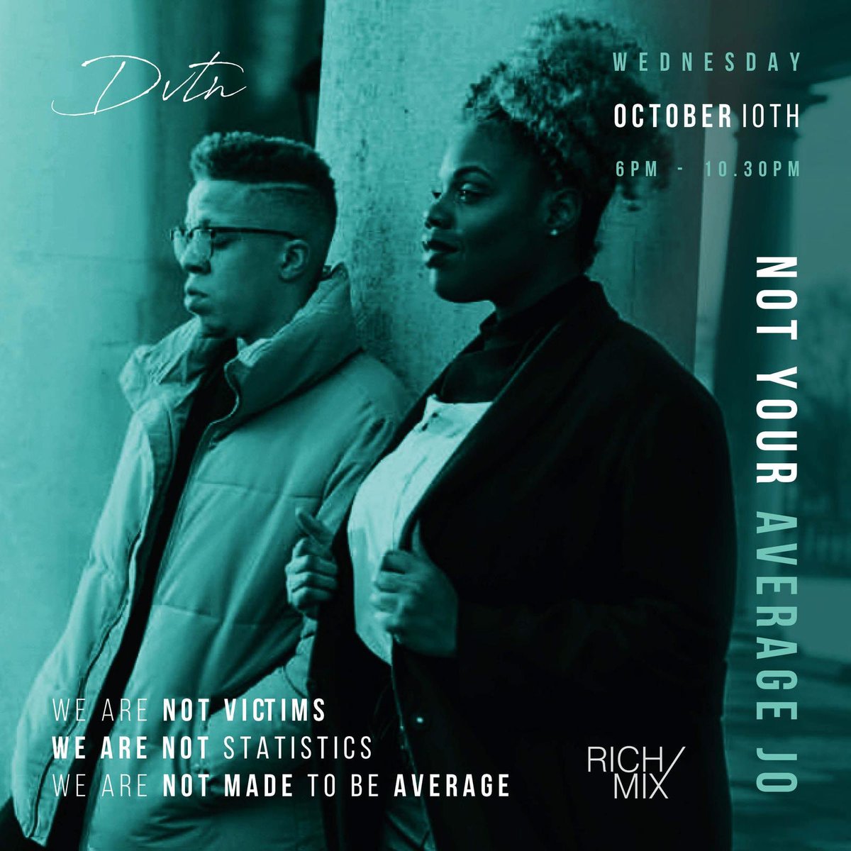 _queenmojo's tweet image. As soon as the venue for #NotYourAverageJo was confirmed I asked @dvtnofficial to be my house band.

I chose them not just for their talent but because of their story. Watching these siblings go from strength to strength made me hope in the Black family unit. #WeRiseTogether