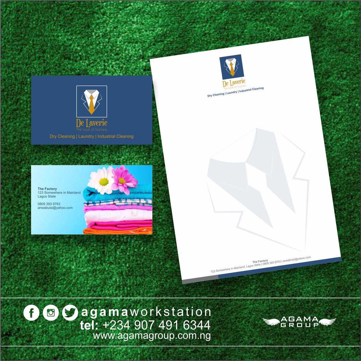 That branded stationary that carries your image and likeness