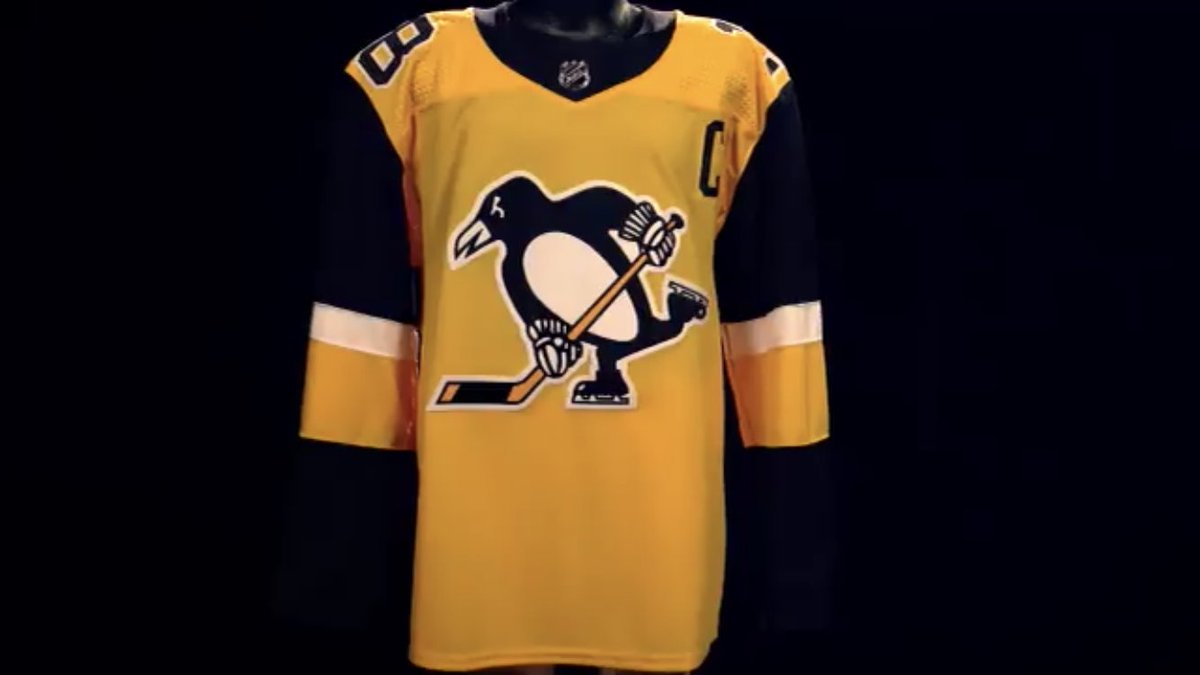 penguins alternate jersey schedule
