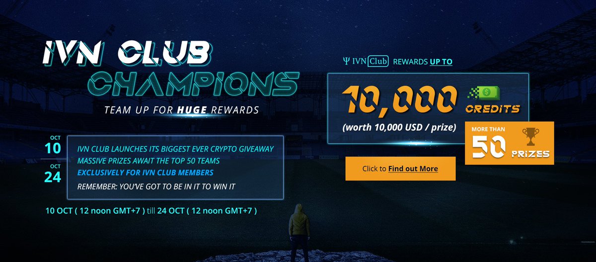 IvnToken's tweet photo. Huge #Reward from #IVNClub !
For more infos ! 10 000 USD to earn ! Don't miss your chance !
https://t.co/8xClNf40t6
#Airdrop #Cryptocurrency #Crypto #IVNToken #IVNSecurity https://t.co/tmxveA2ztD