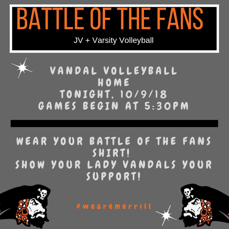 MerrillVandals's tweet photo. https://t.co/IsslWFWhdf