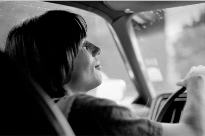 Happy 70th birthday, Jackson Browne! Jackson Browne cruising the street, 1972
Photo: Graham Nash 