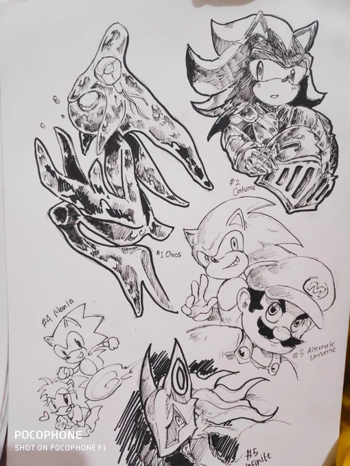 #Sonictober I am late and I just started now.... 