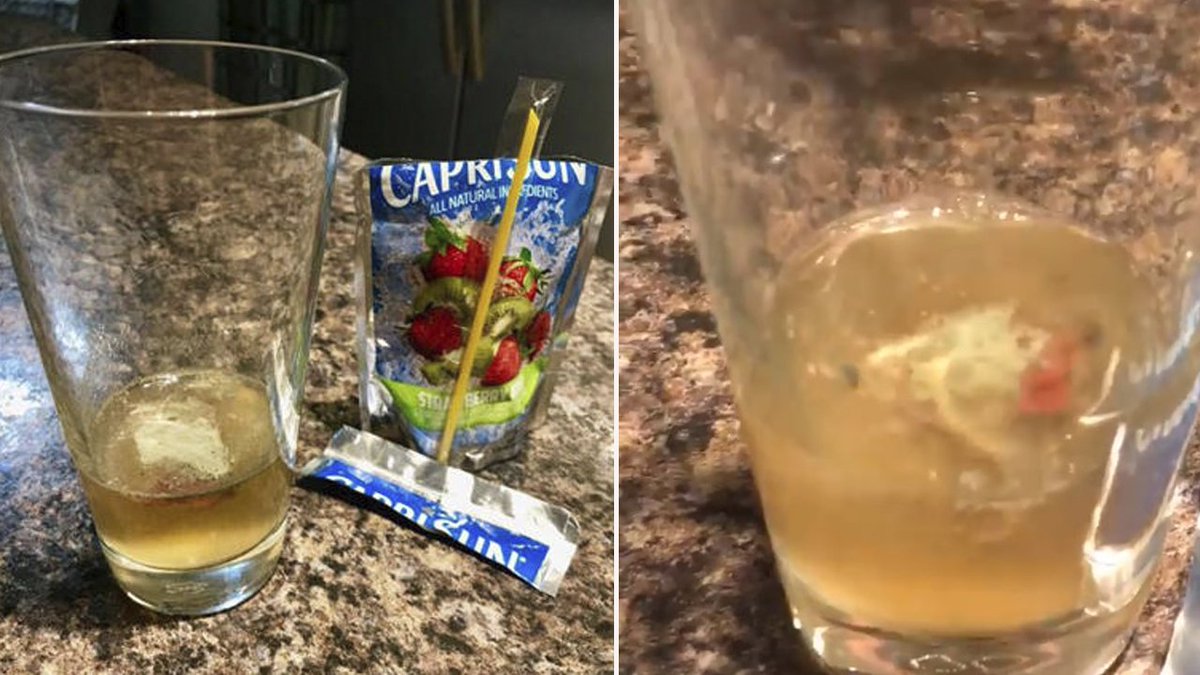 Father warning other parents after he found mold inside his child's juice box pouch bit.ly/2A0cctM?utm_so… https://t.co/EqBHpdmoBB