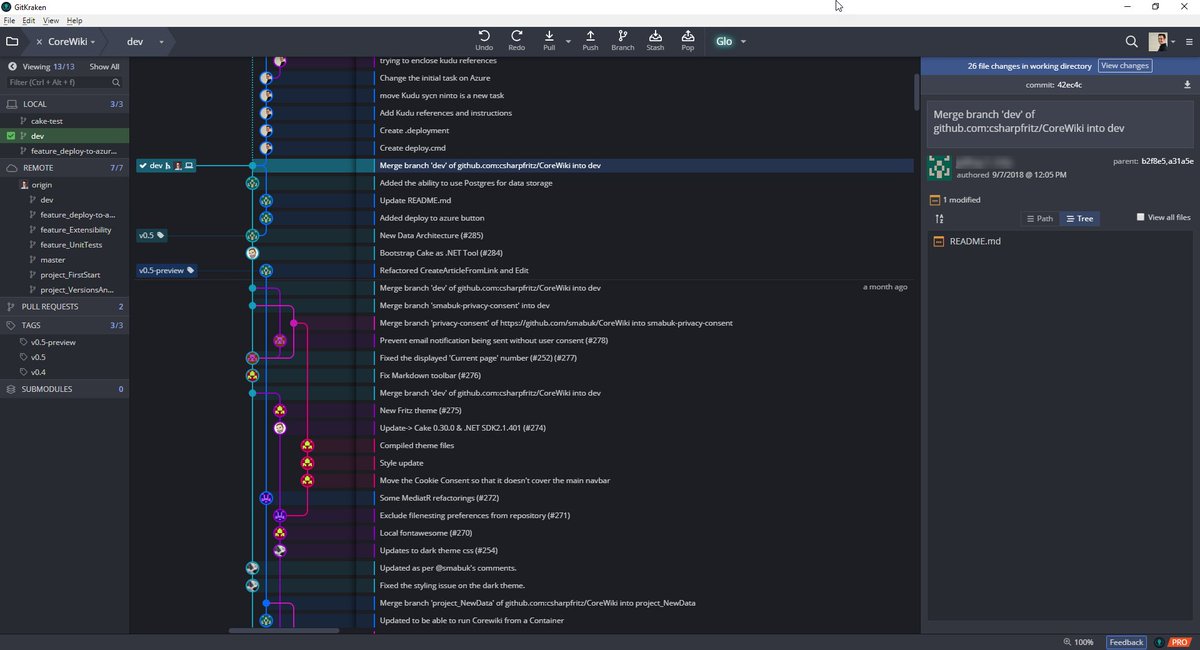 fboucheros's tweet image. My favorite feature in GitKraken is the ease to see things. 🤩👀 In a glimpse you know exactly have is in progress and what needs to be done. #GitGloing 👕