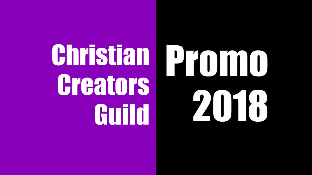 ChristianCGuild's tweet image. #ChristianCreatorsGuild has a new promo video on YouTube!

youtube.com/watch?v=DQ6q52…