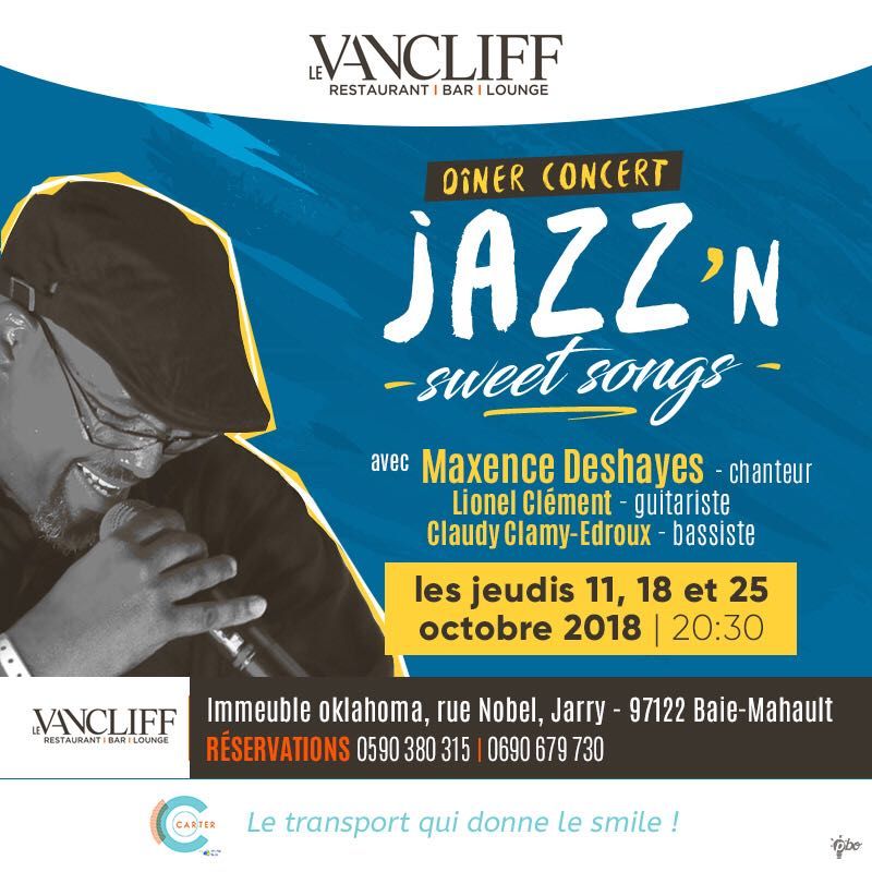 AnSavFeSa's tweet photo. #Carter s'associe avec le VANCLIFF pour vous offrir un transport en toute sécurité les 11, 18 et 25 Octobre pour voir Maxence DESHAYES et ses musiciens .
Réservez votre Carter 📱et bénéficiez de 15% de réduction avec le code VANCLIFF !
Plus d'infos : https://t.co/mgq8zz7gSz https://t.co/MuaqC6o6zF