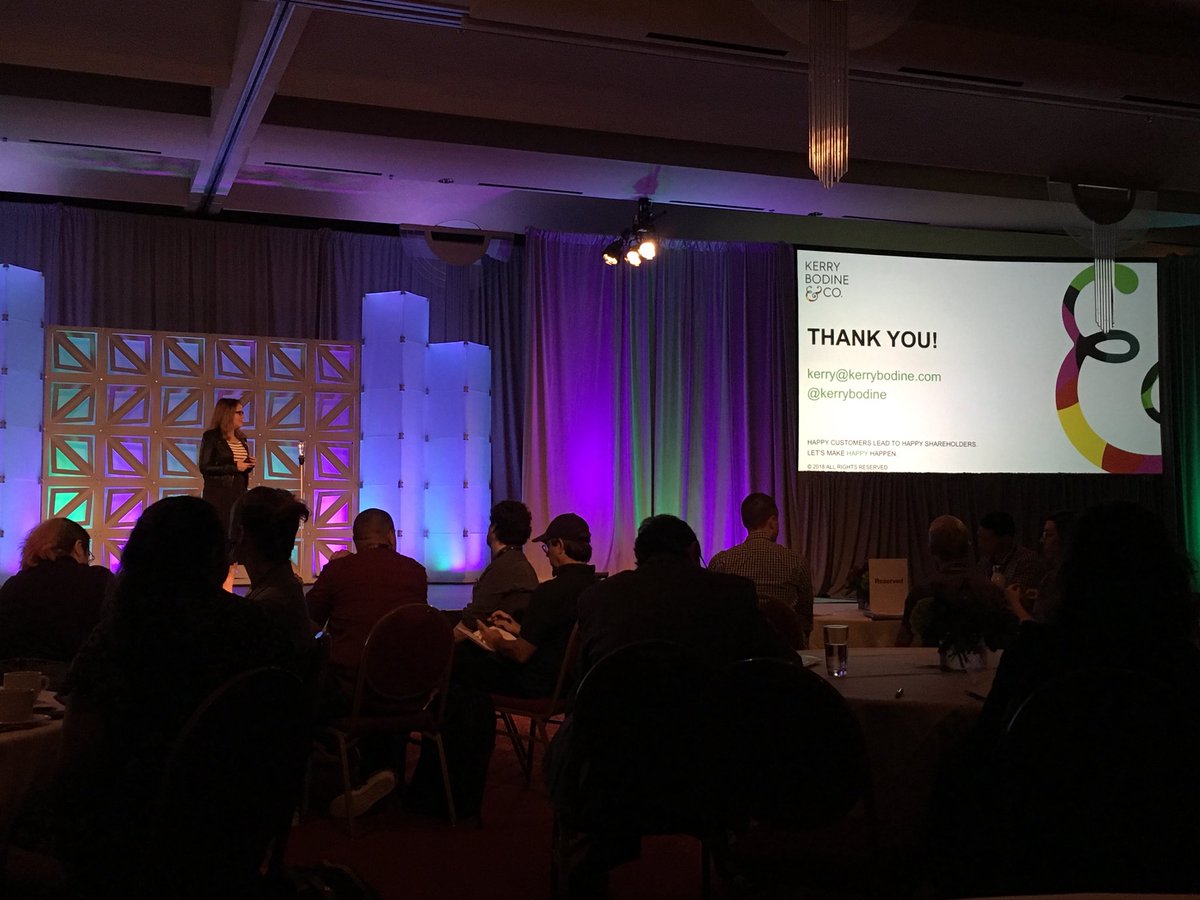 FrankieBuckle's tweet photo. Great talk from @kerrybodine on Customer Experience and Customer Journey mapping at #widensummit2018 Thank You! @WidenEnterprise https://t.co/NIqqPJmM3Z